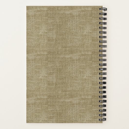 Oklahoma Schilderachtig staat silhouet gepersonali Notitieboek (Achterkant)