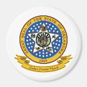 Oklahoma Seal Magneet (Voorkant)