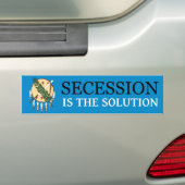 Oklahoma Secession Bumpersticker (Op auto)