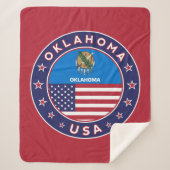 Oklahoma Sherpa Deken (Voorkant)