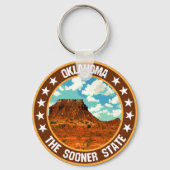 Oklahoma Sleutelhanger (Achterkant)