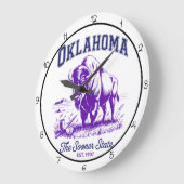 Oklahoma Sooner State Bizon Grote Klok (Hoek)