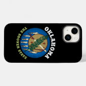 OKLAHOMA SOONER STATE FLAG Case-Mate iPhone CASE (Achterkant (horizontaal))