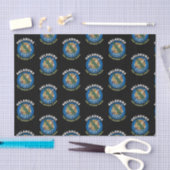 OKLAHOMA SOONER STATE FLAG TISSUEPAPIER (Craft)