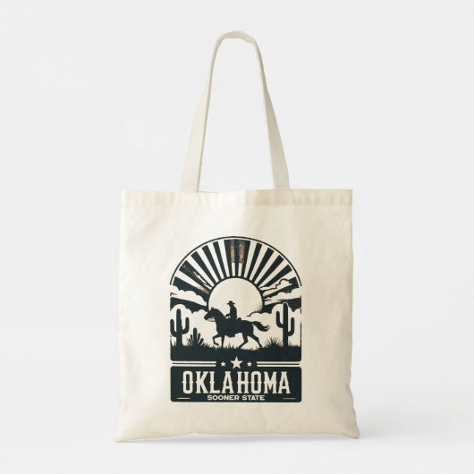 Oklahoma Sooner State Tote Bag (Achterkant)