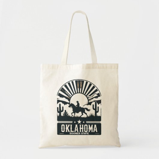 Oklahoma Sooner State Tote Bag (Voorkant)