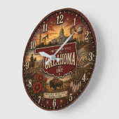 Oklahoma Sooner State Western Prairie Grote Klok (Hoek)