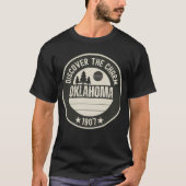 Oklahoma Sooners Staat - OK Cadeau T-shirt (Voorkant)