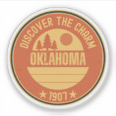 Oklahoma Sooners State - OK Gift Idee Sticker (Voorkant)