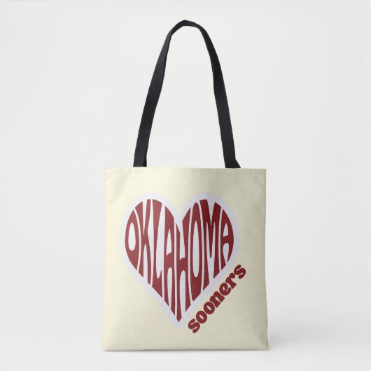 Oklahoma Sooners Tote Bag (Voorkant)
