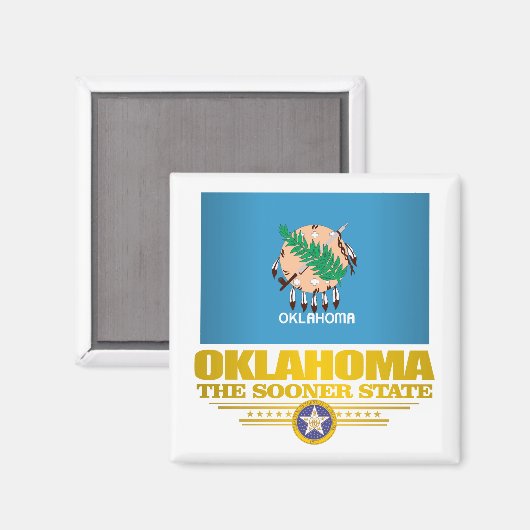 Oklahoma (SP) Magneet (Voorkant / Achterkant)