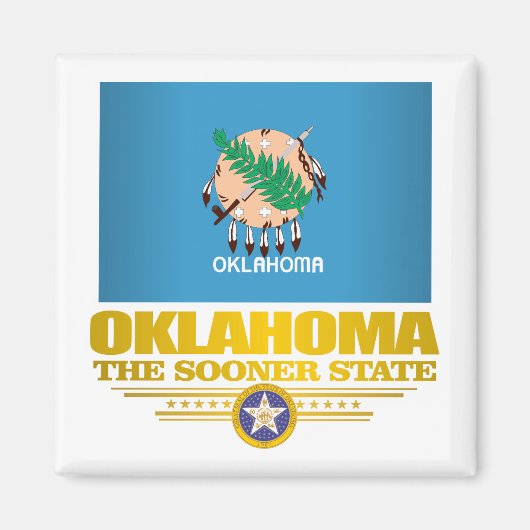 Oklahoma (SP) Magneet (Voorkant)