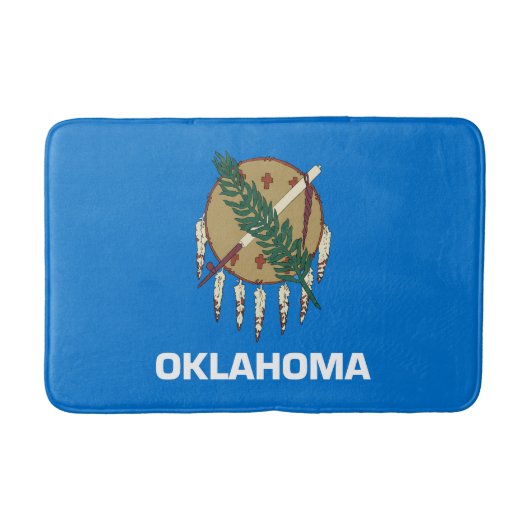 Oklahoma Staatsvlag Badmat (Voorkant)