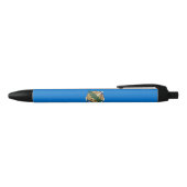Oklahoma Staatsvlag Blauwe Inkt Pen (Bovenkant)