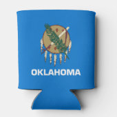 Oklahoma Staatsvlag Blikjeskoeler (Achterkant)