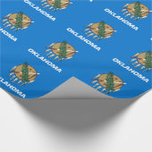 Oklahoma Staatsvlag Cadeaupapier (Hoek)