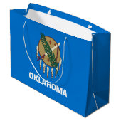 Oklahoma Staatsvlag Groot Cadeauzakje (Achterkant Gekanteld)