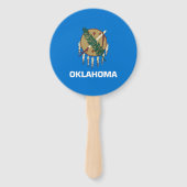 Oklahoma Staatsvlag Handwaaier (Voorkant)
