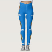 Oklahoma Staatsvlag Leggings (Voorkant)