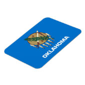 Oklahoma Staatsvlag Magneet (Linkerzijde)