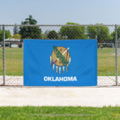 Oklahoma Staatsvlag Spandoek (Insitu)
