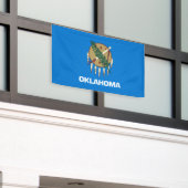 Oklahoma Staatsvlag Spandoek (Buitenkant Gebouw)