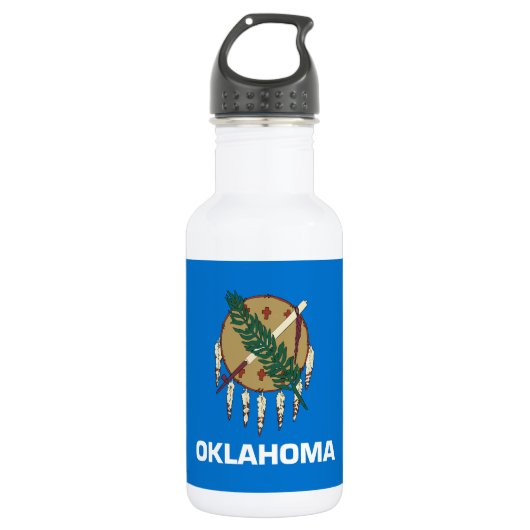 Oklahoma Staatsvlag Waterfles (Voorkant)