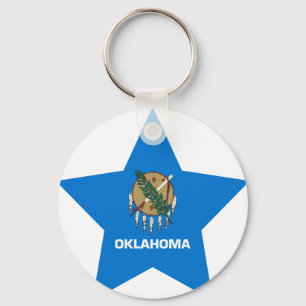 Oklahoma Star Sleutelhanger