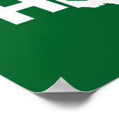 Oklahoma startpunt weg Poster (Hoek)