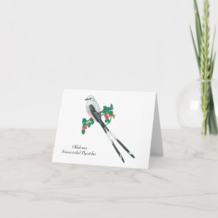 Oklahoma State Bird: Sissorstaartvlieger Bedankkaart