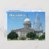Oklahoma State Capitol, Oklahoma City Briefkaart (Voorkant / Achterkant)