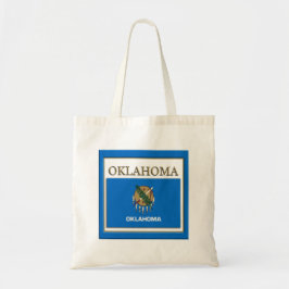 Oklahoma State Flag Design Budget Canvas Bag Tote Bag