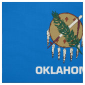 Oklahoma State Flag Fabrics Stof (Swatch)