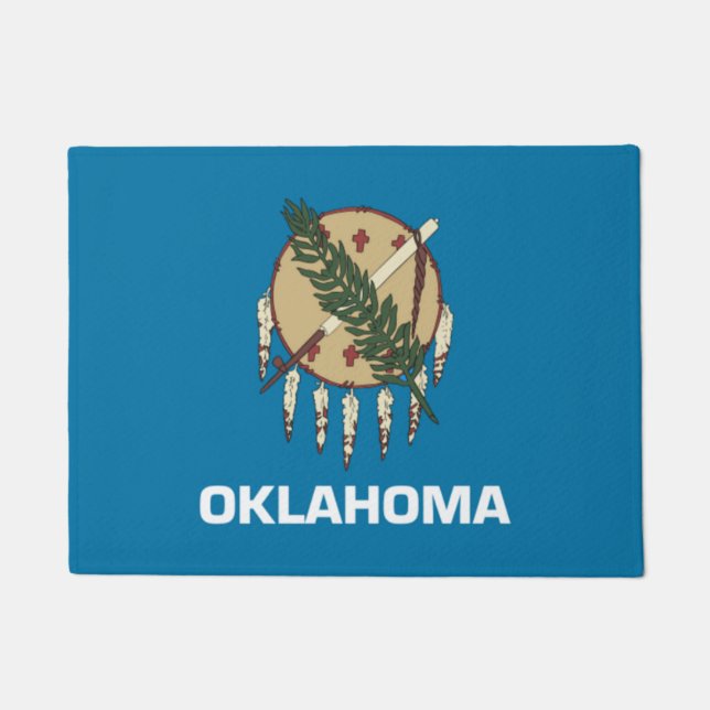 Oklahoma State Flag Matt Deurmat (Voorkant)