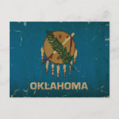 Oklahoma State Flag .png Briefkaart (Voorkant)
