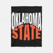Oklahoma State Fleece Deken (Voorkant)