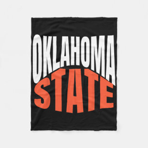 Oklahoma State  Fleece Deken