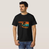 Oklahoma State Footbal Colorful Map T-shirt (Voorkant volledig)