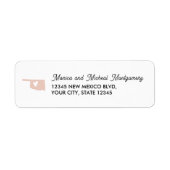 OKLAHOMA State Map met hart - ELKE KLEUR Etiket (Voorkant)