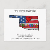 Oklahoma State Moving Announcement Kaarten (Voorkant)