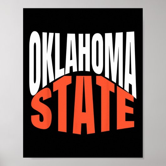 Oklahoma State Poster (Voorkant)