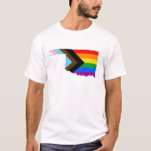 Oklahoma State Pride LGBTQ Progress Pride T-shirt (Voorkant)