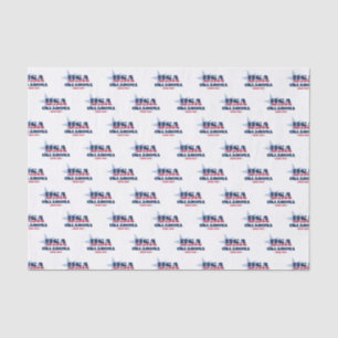 Oklahoma State Pride Tissue Paper Tissuepapier