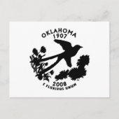 Oklahoma State Quarter Briefkaart (Voorkant)