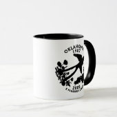 Oklahoma State Quarter Mok (Voorkant rechts)