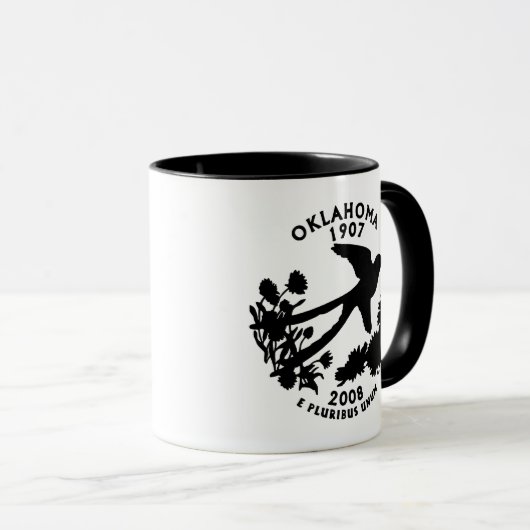 Oklahoma State Quarter Mok (Voorkant rechts)