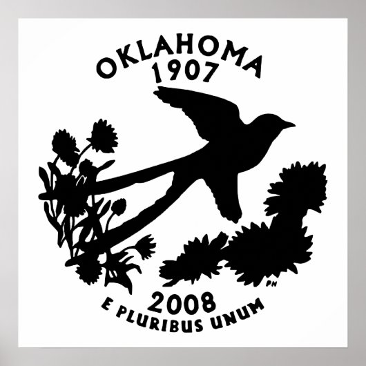 Oklahoma State Quarter Poster (Voorkant)