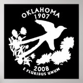 Oklahoma State Quarter Poster (Voorkant)