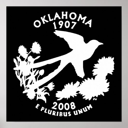 Oklahoma State Quarter Poster (Voorkant)