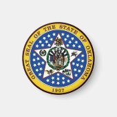 Oklahoma State Seal Magneet (Voorkant)